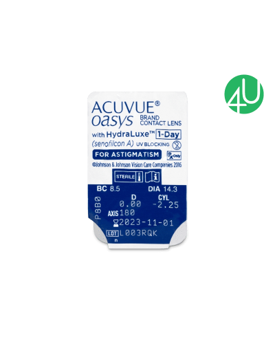 Контактні лінзи для астигматизму Acuvue Oasys 1-Day for Astigmatism 30
