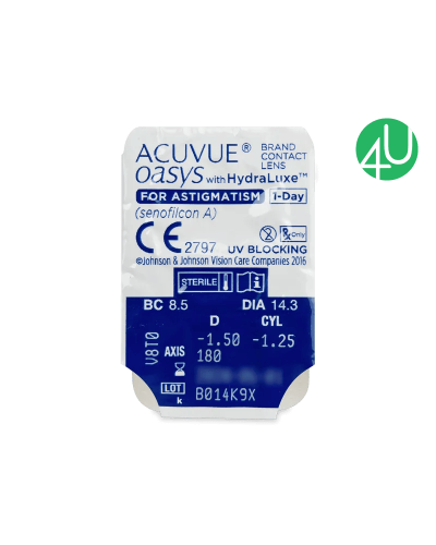 Контактні лінзи для астигматизму Acuvue Oasys 1-Day for Astigmatism 30
