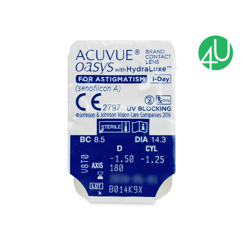 Контактные линзы для астигматизма Acuvue Oasys 1-Day for Astigmatism 30 