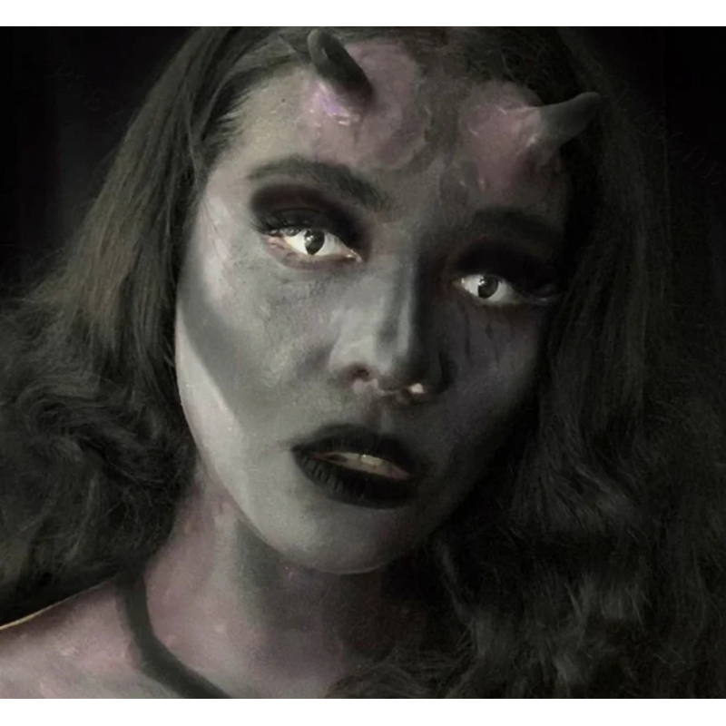  Белые карнавальные крейзи аниме косплей линзы - Кэт Кристалл