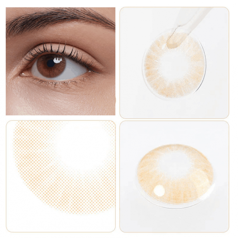 Контактные Линзы Коричневые – Айс Браун