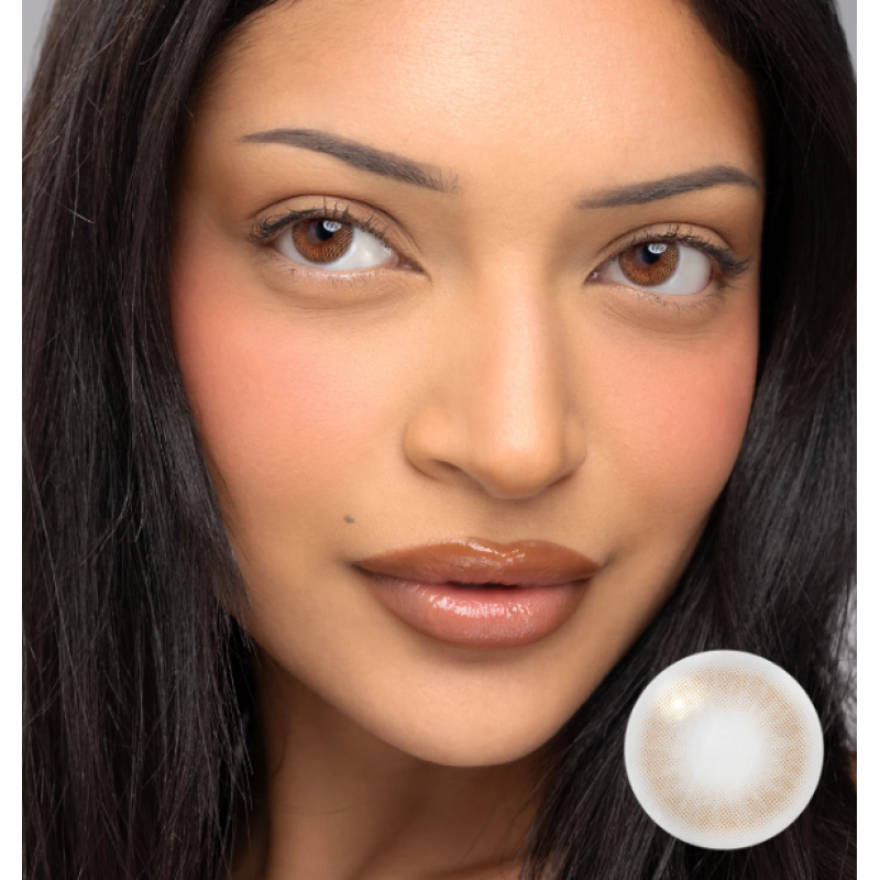 Контактные Линзы Коричневые – Айс Браун