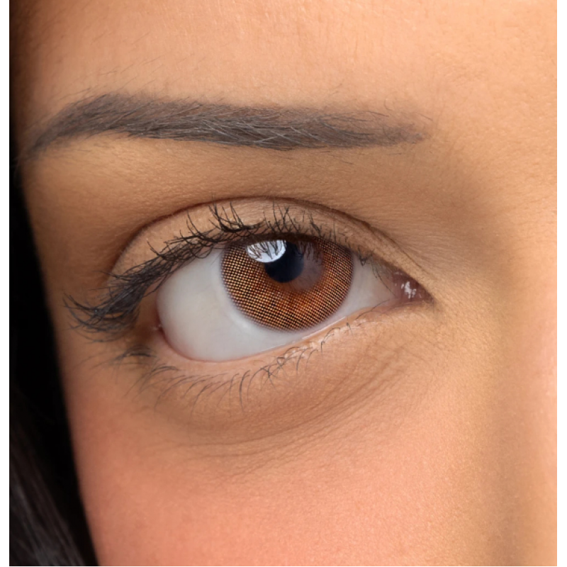 Контактные Линзы Коричневые – Айс Браун