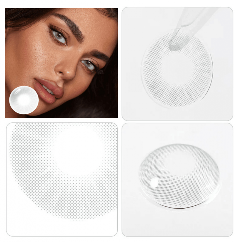 Контактні Лінзи Сірі - Айс Грей