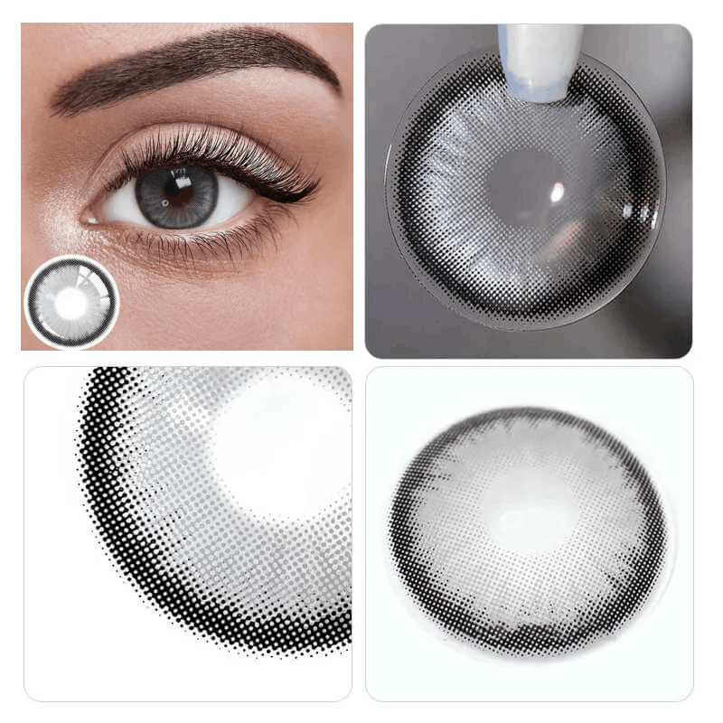 Контактные Линзы Серые - Дрим Грей