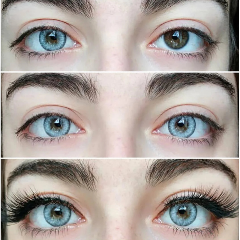 Контактные Линзы Серые - Айс Мун