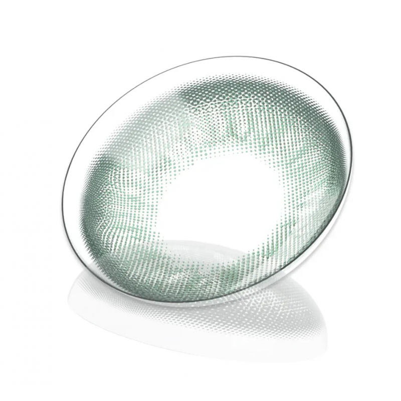 Зелені натуральні-природні лінзи з діоптріями - Айс Ендорфін Грін