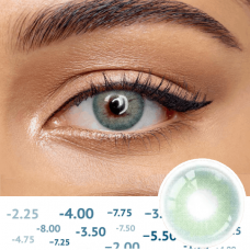 Айс Колд - Зелені Лінзи з Діоптріями