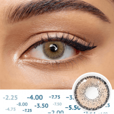 Лялькові Карі - Карі контактні лінзи з діоптріями