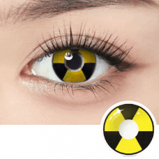 Радиация - Желтые контаткные линзы 