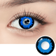 Контактные Линзы Синие - Блу Неон
