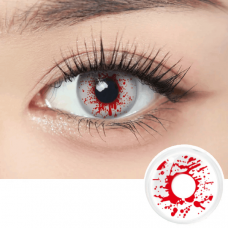 Выстрел - Белые контаткные линзы 