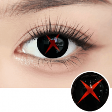 Черные цветные контактные линзы - Кнейв Геншин