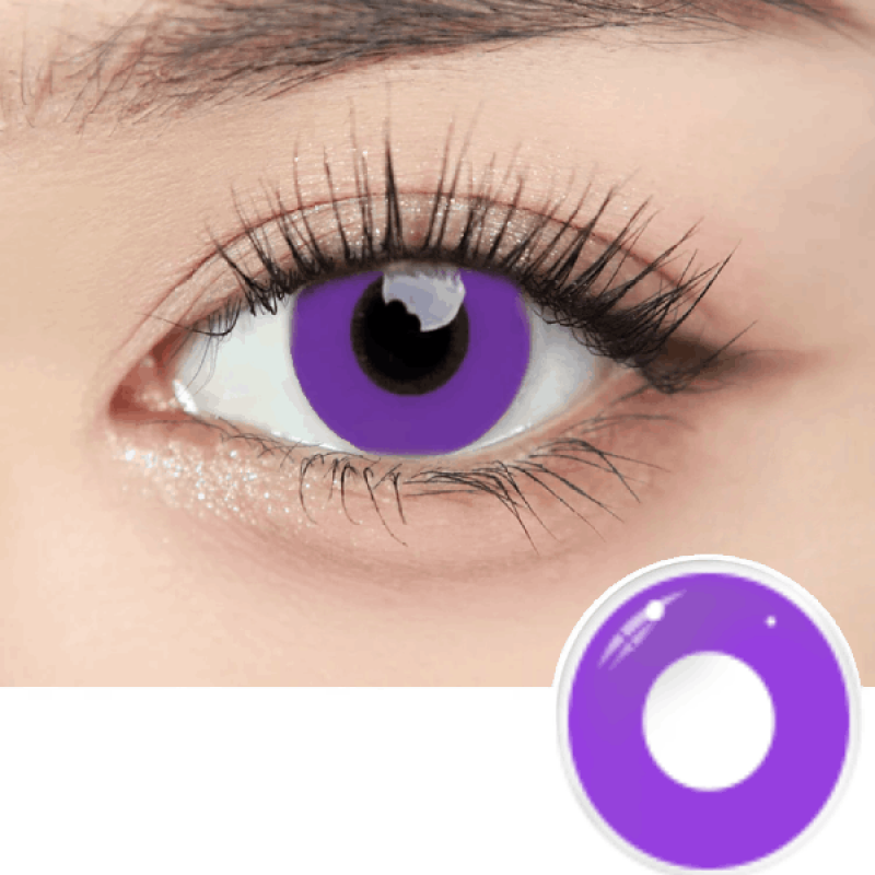 Фиолетовые линзы крейзи-аниме  - Ультрафиолет