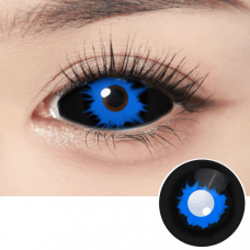 Контактні Склеральні Чорні Лінзи  - Блек Хол   