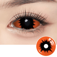 Контактні Склеральні Червоні Лінзи  - Ред Хол 22 мм 