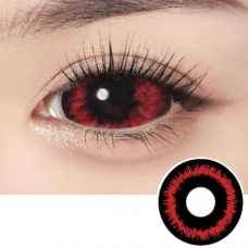 Склеральні Чорні Лінзи - Хорор Дарк