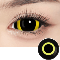 Контактные Склеральные Желтые Линзы - Хорр ЭЛОУ