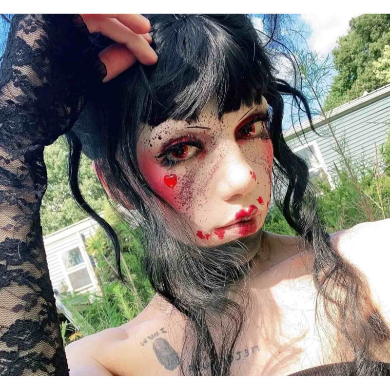 Красные линзы крейзи-аниме  - Дарк Блуд