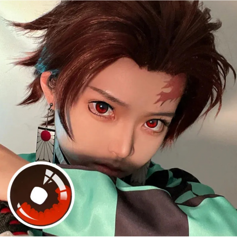 Красные линзы крейзи-аниме  - Тандзиро Камадо