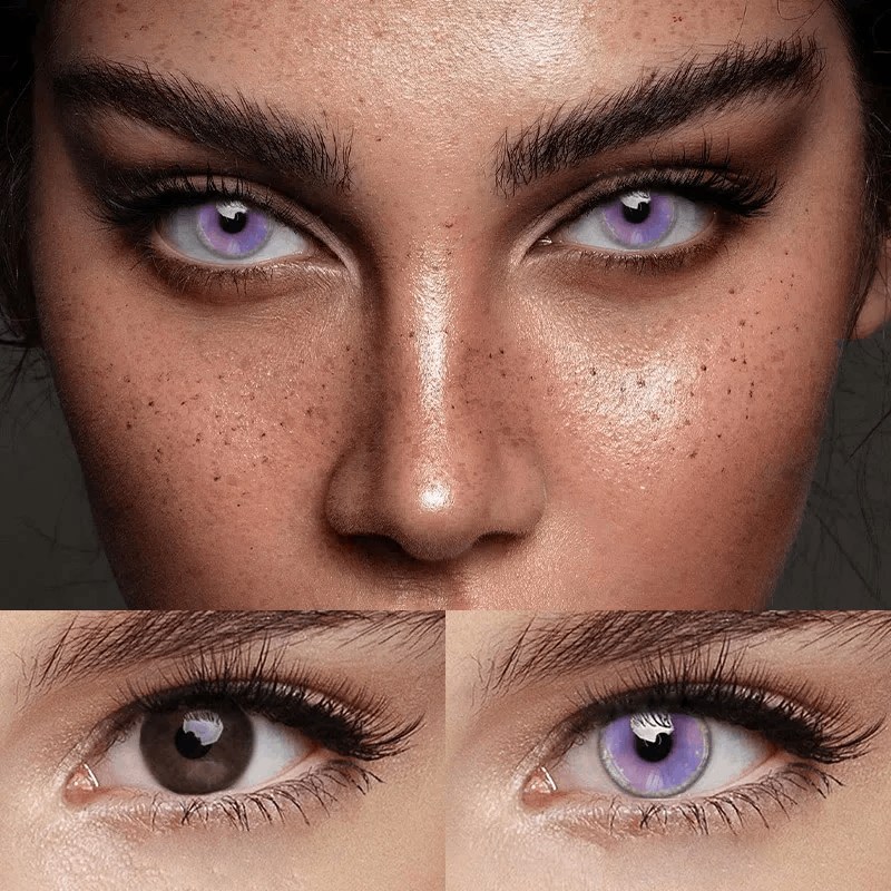 Фиолетовые линзы крейзи-аниме  - Кои Фиолет