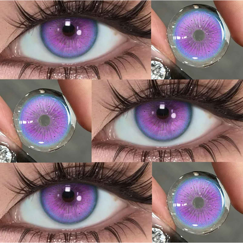 Контактні лінзи рожеві - Пінк