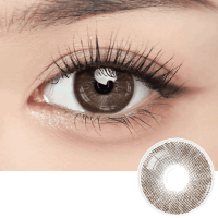 Дарк Кофе - Карие контактные линзы с диоптриями