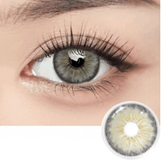 Аврора Грей - Серые контактные линзы с диоптриями