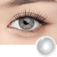 Ліма Грей - Сірі контактні лінзи з діоптріями