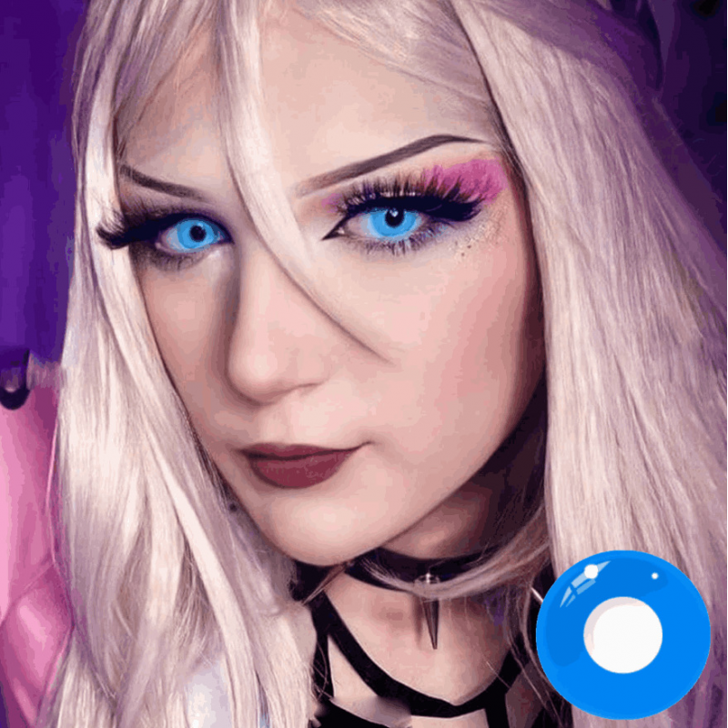 Синие линзы крейзи-аниме  - Ультраблу