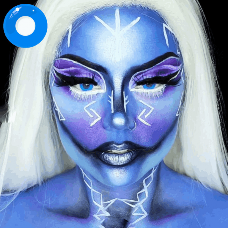 Синие линзы крейзи-аниме  - Ультраблу