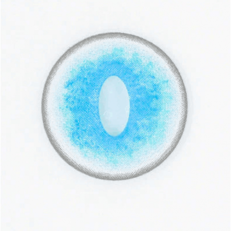 Синие линзы крейзи-аниме  - Кэт Блу