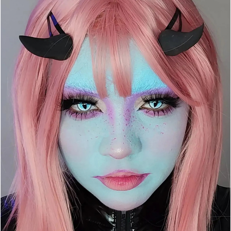 Синие линзы крейзи-аниме  - Кэт Блу