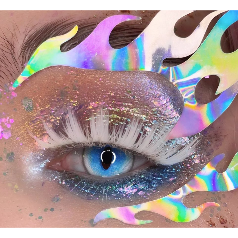 Синие линзы крейзи-аниме  - Кэт Блу