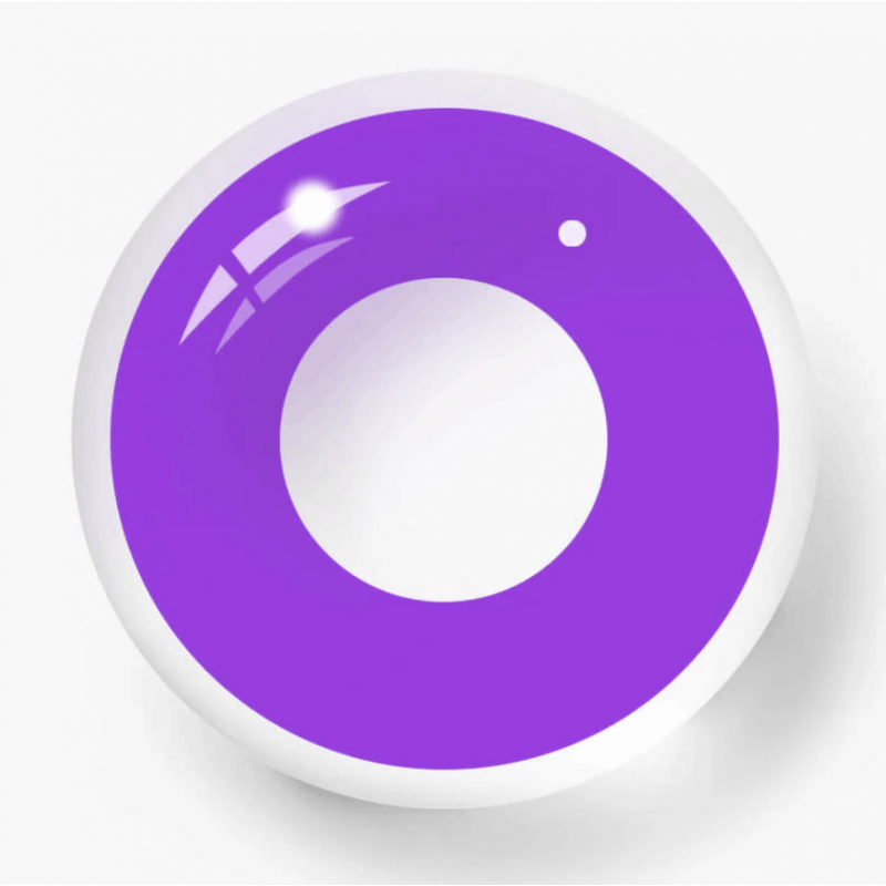 Фиолетовые линзы крейзи-аниме  - Ультрафиолет