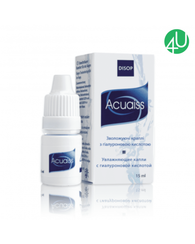 Зволожуючі краплі для очей Acuaiss Drops