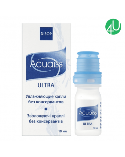 Зволожуючі краплі для очей Acuaiss Drops Ultra