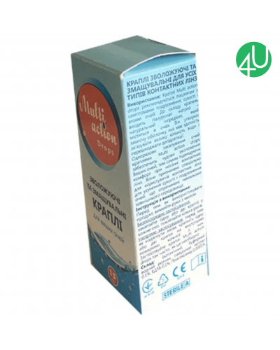 Зволожуючі краплі для очей Multi Action Drops