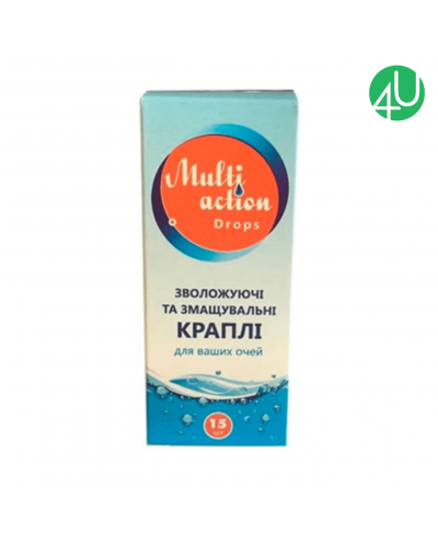 Зволожуючі краплі для очей Multi Action Drops