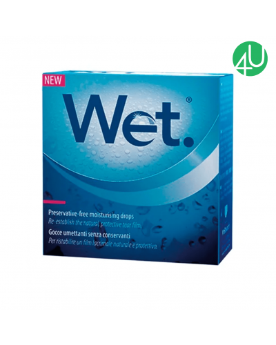 Увлажняющие капли для глаз Wet  