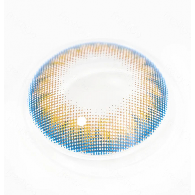 Карие натуральные- естественные линзы с диоптриями - Мун Блу