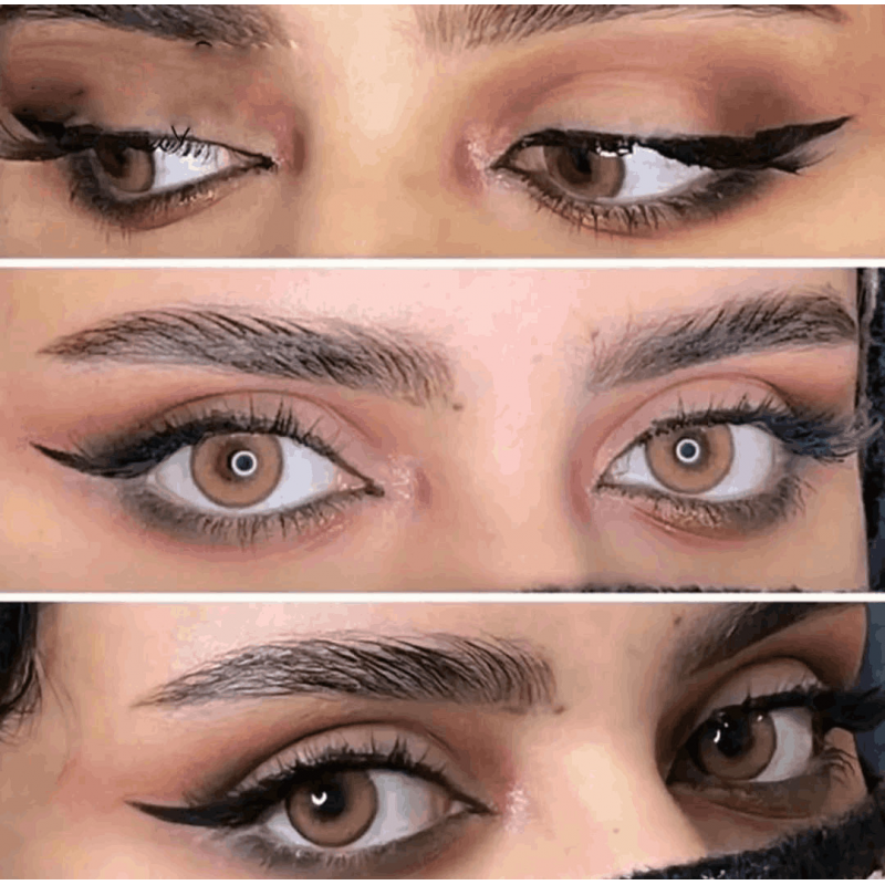 Контактні Лінзи Карі - Айс Мілк Браун