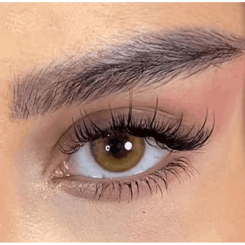 Контактні Лінзи Карі - Айс Мілк Браун