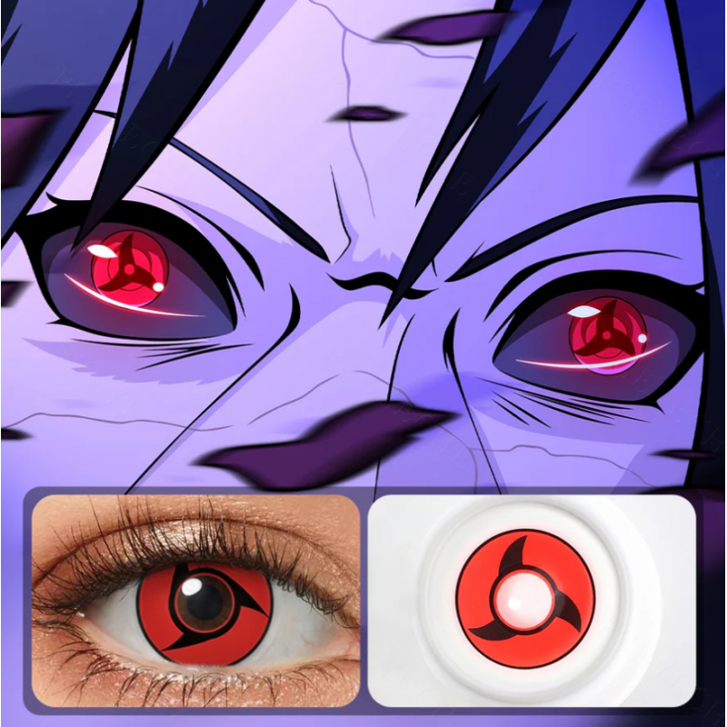 Червоні лінзи крейзі-аніме - Мангеке Шарінган