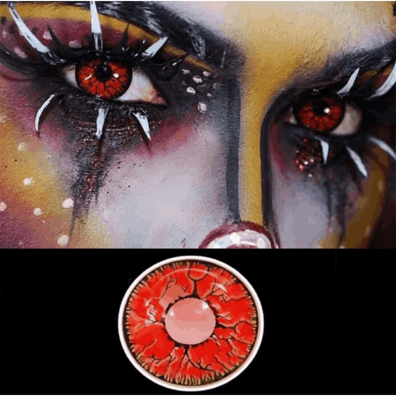 Красные линзы крейзи-аниме  - Дарк Ред