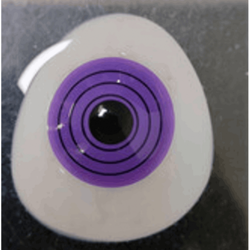 Фиолетовые линзы крейзи-аниме  - Риннеган (Глаз Сансары)