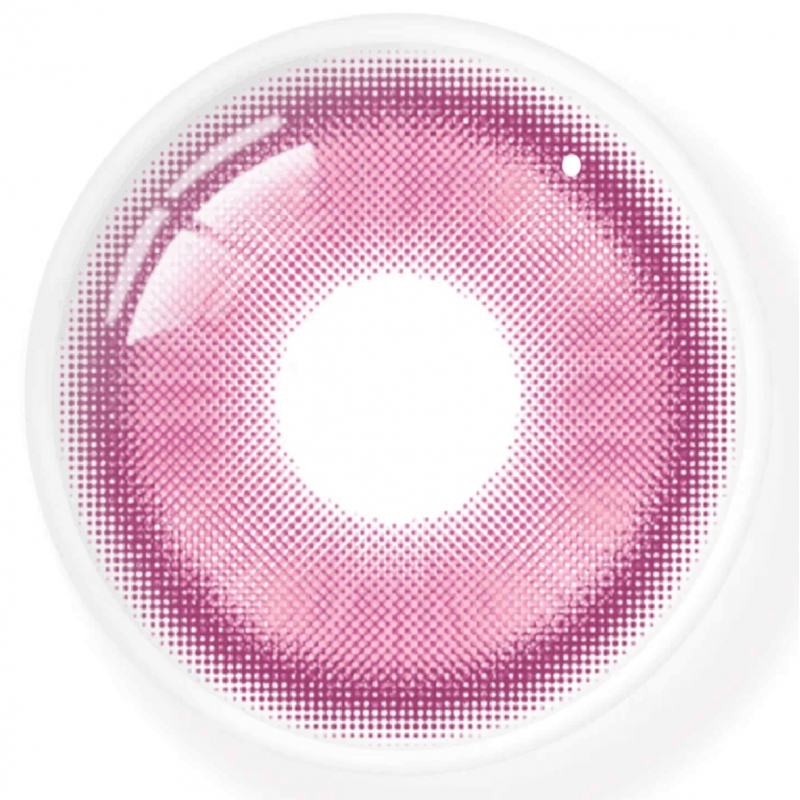 Контактные линзы розовые - Дрим Пинк