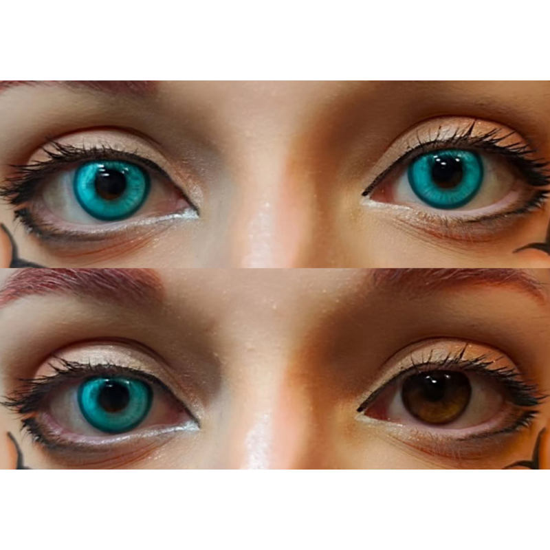 Контактные Линзы Зеленые - Айс Дрим Минт