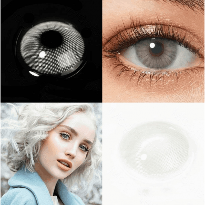 Контактные Линзы Cерые - Айс Оушен