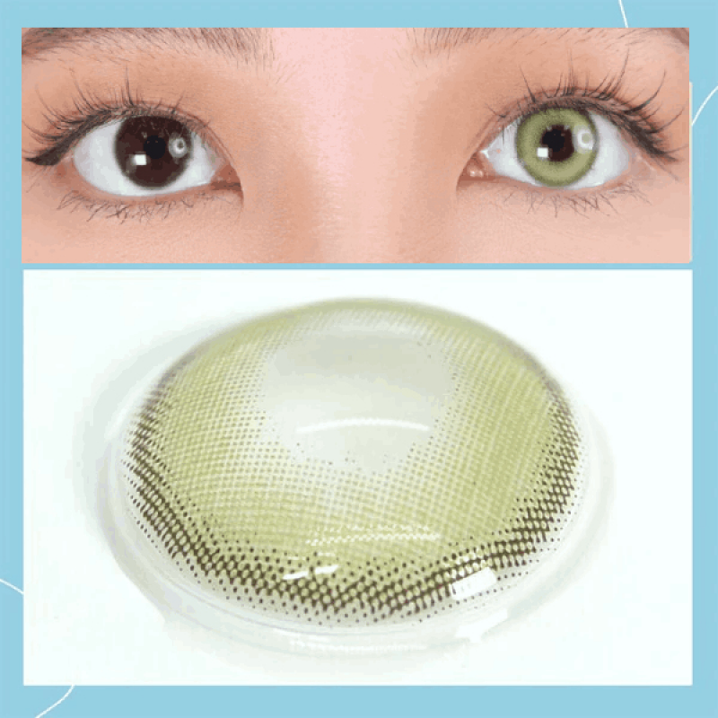 Контактні Лінзи Зелені - Айс Мілк Грін